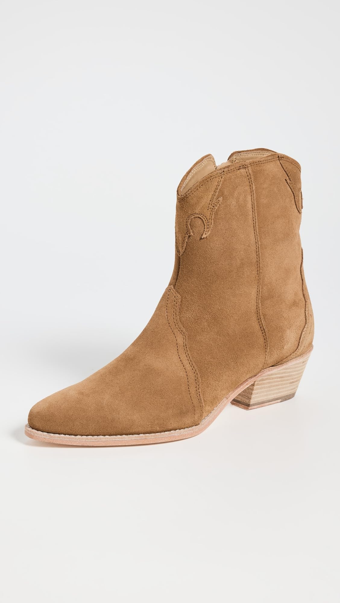 Free People Women's New Frontier Western Boot - Stylish Cowgirl Ankle Boots for Country Music Festivals & Fall Fashion