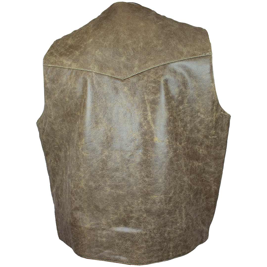 Men's Western Patch Vest - Stylish Denim Jacket with Embroidered Patches for Cowboy & Biker Fashion | Perfect for Rodeo, Concerts & Outdoor Adventures