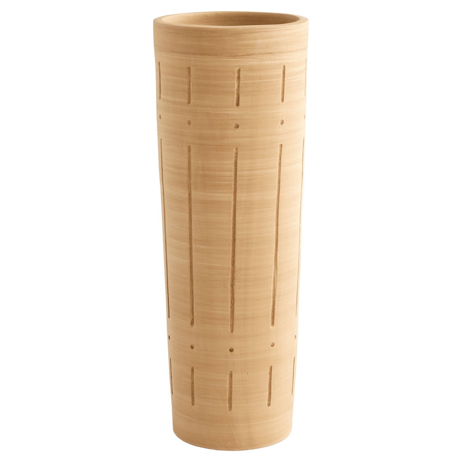 Cyan Design 11558 Madeira Vase - Large Terracotta Pot for Home Decor, Living Room, Dining Table & Wedding Centerpiece