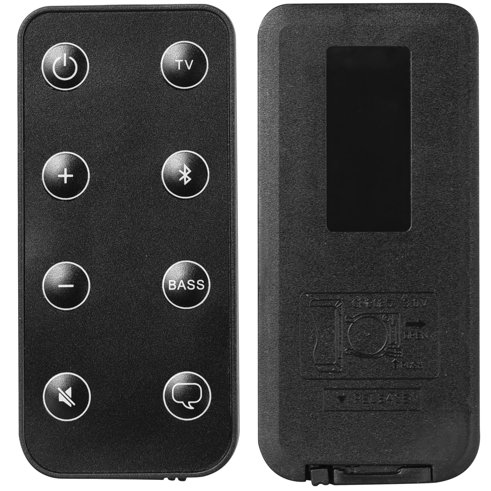 Bose Solo 5 10 15 Series II TV Sound System Remote Control with Battery - Replacement for Bose Soundbar, Universal TV Remote for Home Theater & Entertainment Systems