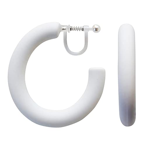 40mm Hoop White