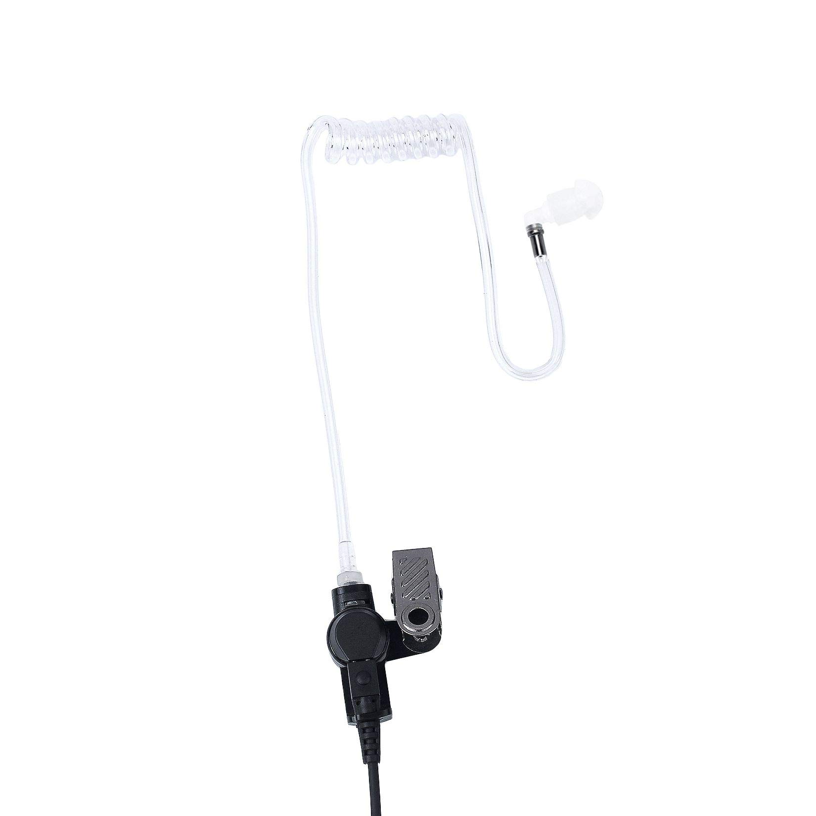 Yolipar 2.5mm Surveillance Earpiece - Clear Acoustic Tube Covert Headset for Walkie Talkie & Speaker Mic | Discreet Listening Device for Security, Retail & Event Staff