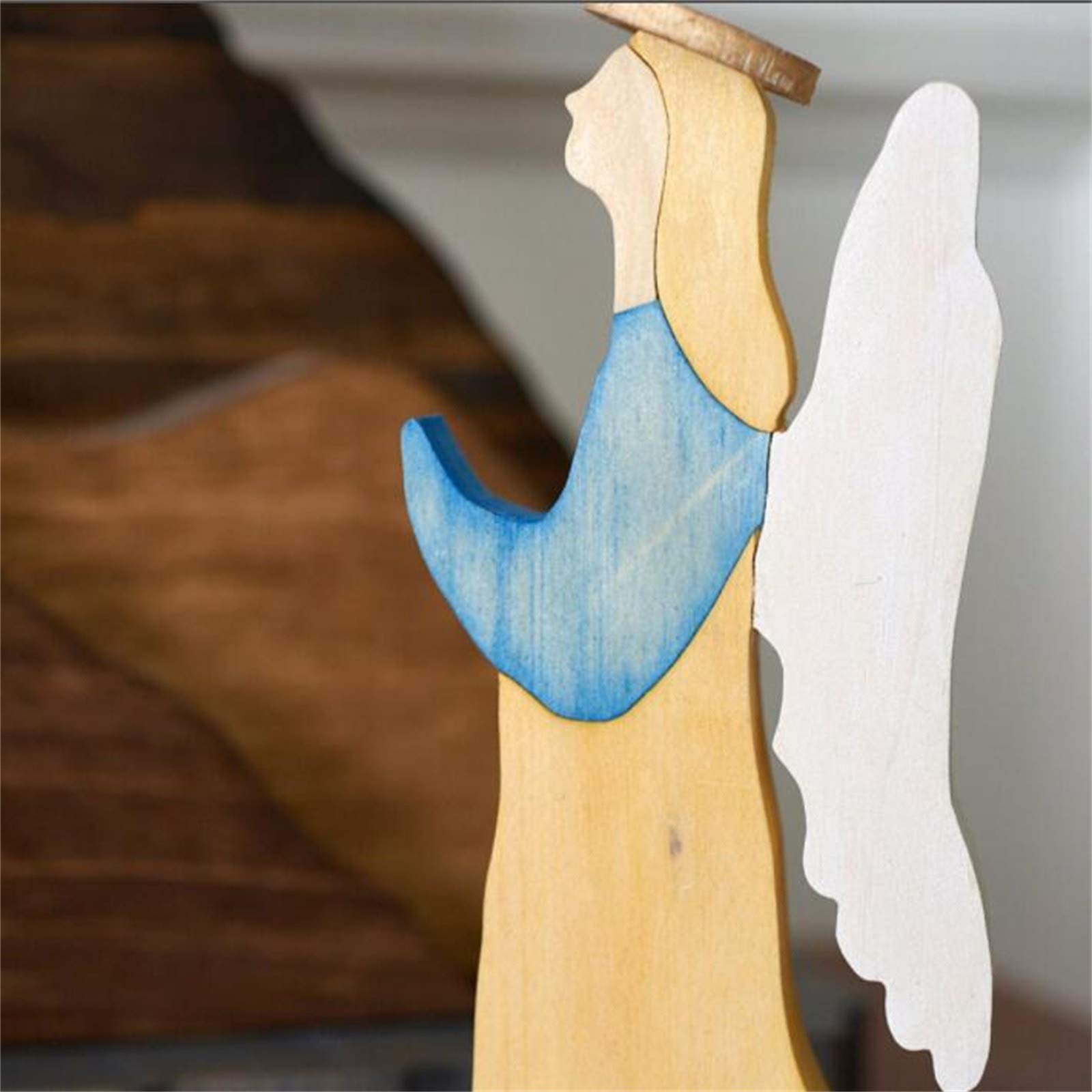 Easter Resurrection Scene Set - Handmade Wooden Nativity Sculptures, 3D Jesus Christ Figurines for Home & Office Decor - Religious Keepsakes & Spring Festival Decorations - Perfect for Easter Celebrations, Church Displays & Christian Gift Giving