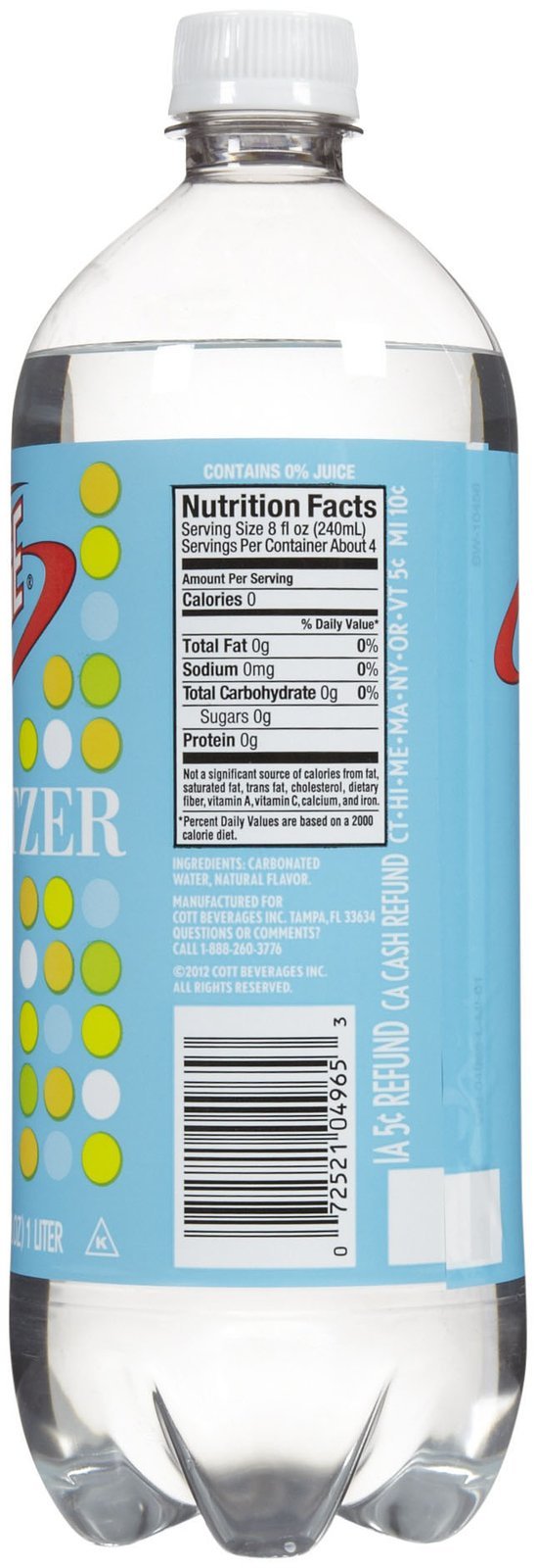 Vintage Lemon Lime Seltzer Water - 33.8 Oz (12 Pack) - Refreshing Sparkling Water for Parties, Picnics & Healthy Hydration