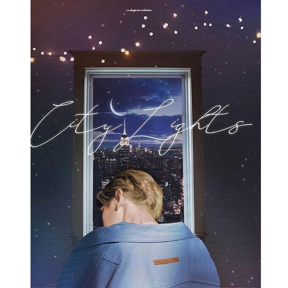 BAEKHYUN (EXO) 1st Mini Album 'CITY LIGHTS' K-POP CD + Official Poster | Perfect for K-POP Fans, Collectors & Gift Giving