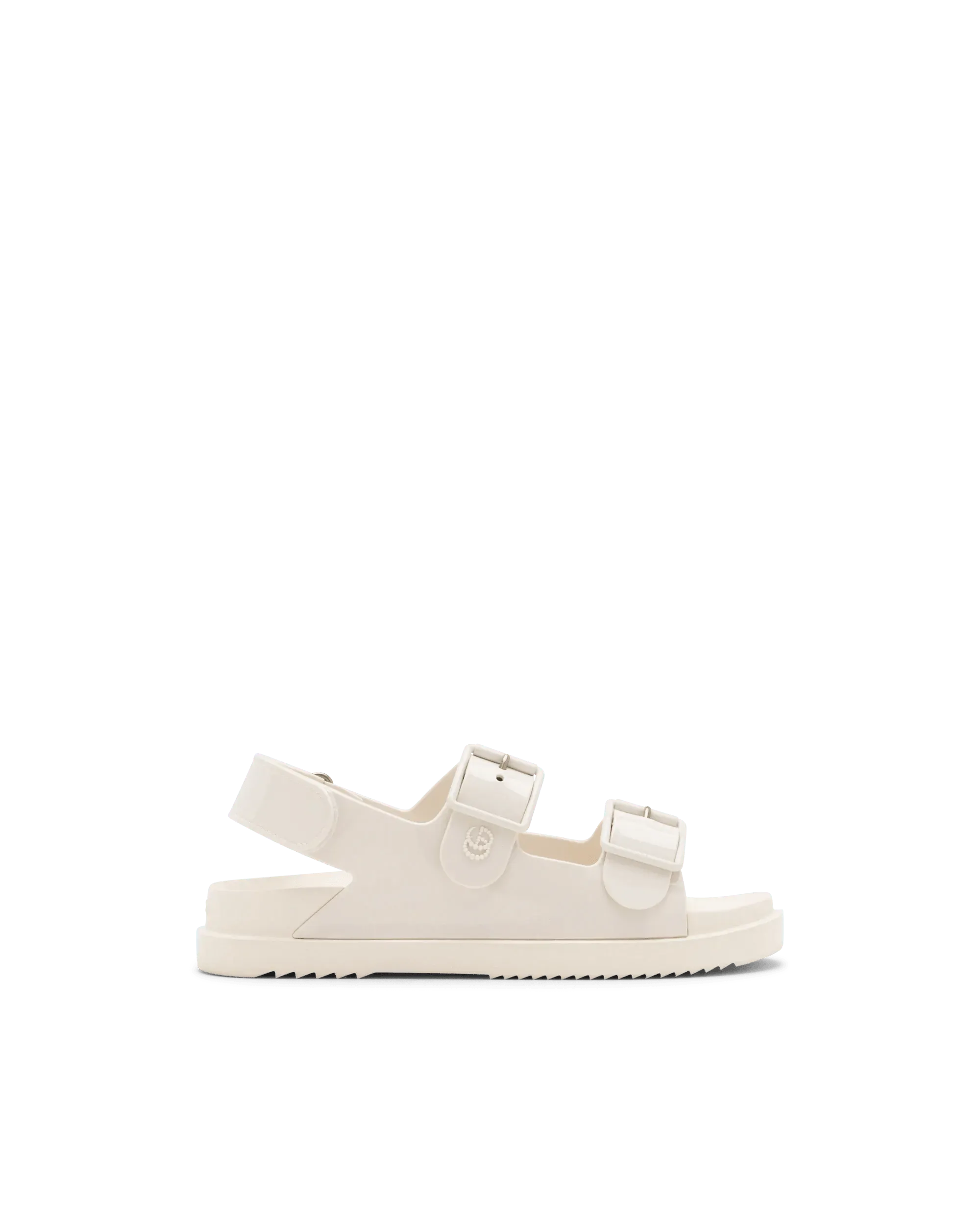 Gucci GG Buckled Rubber Sandals for Women - Luxury Designer Flip Flops for Beach, Pool & Summer Vacations