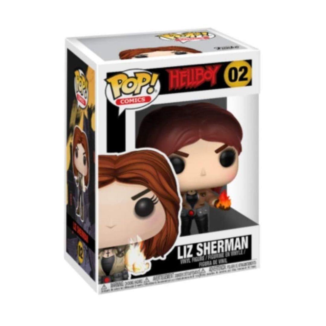 Funko Pop! Hellboy Comics Liz Sherman #02 Vinyl Figure - Collectible Toy for Fans & Gift for Comic Lovers - Perfect for Display, Decor, and Pop Culture Collections