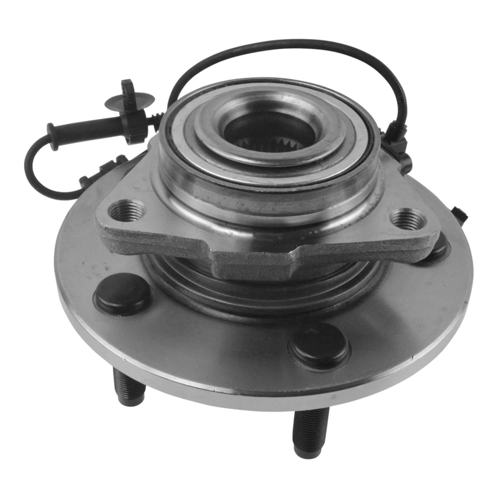 Front Left & Right Wheel Hub Bearing Assembly for 2006-2009 Dodge Ram 1500 - Driver & Passenger Side Replacement - Perfect for Off-Roading, Towing & Daily Commuting