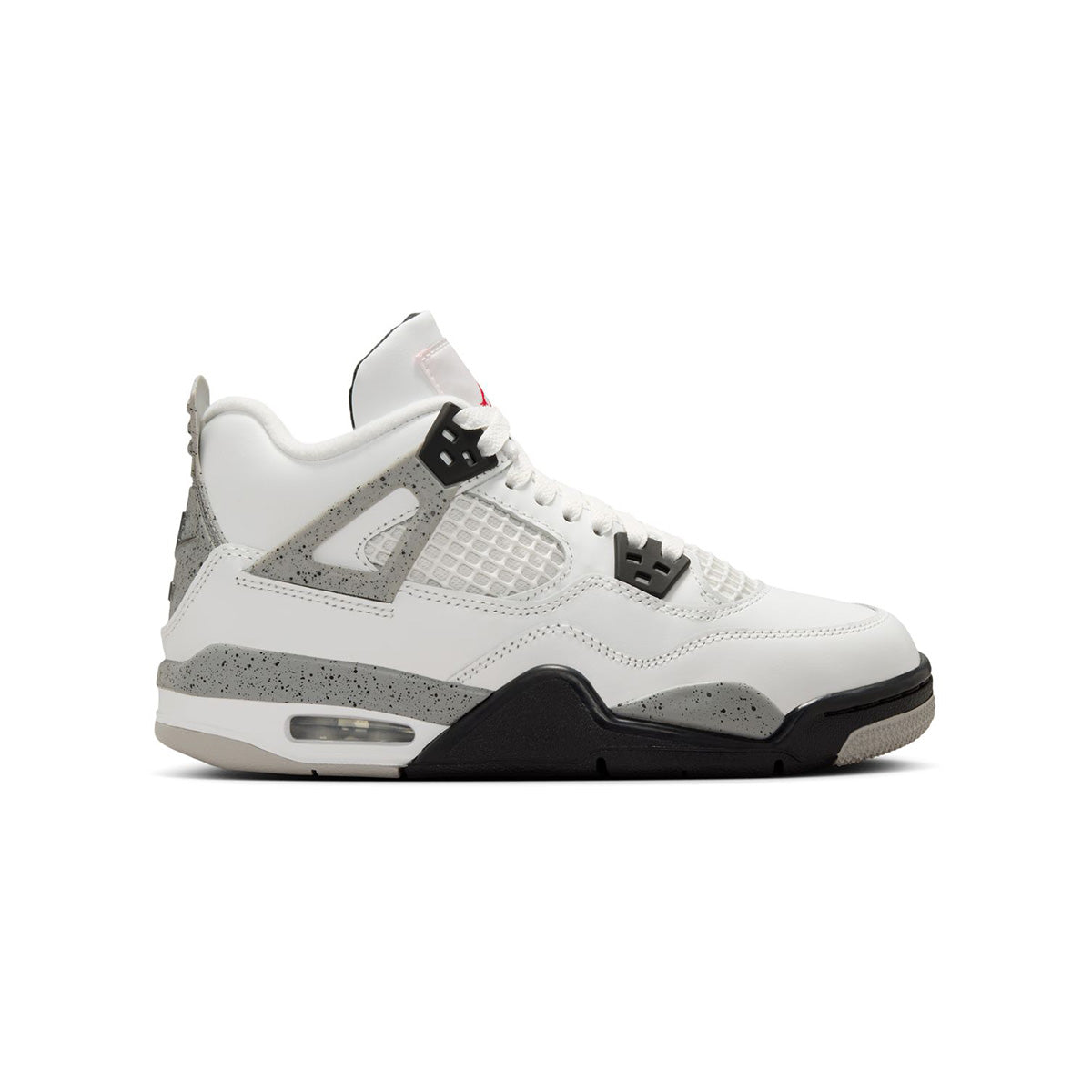 Air Jordan 4 Retro 'White Cement' Kids Basketball Shoes - Comfortable Sneakers for Boys & Girls - Perfect for School, Sports & Casual Wear