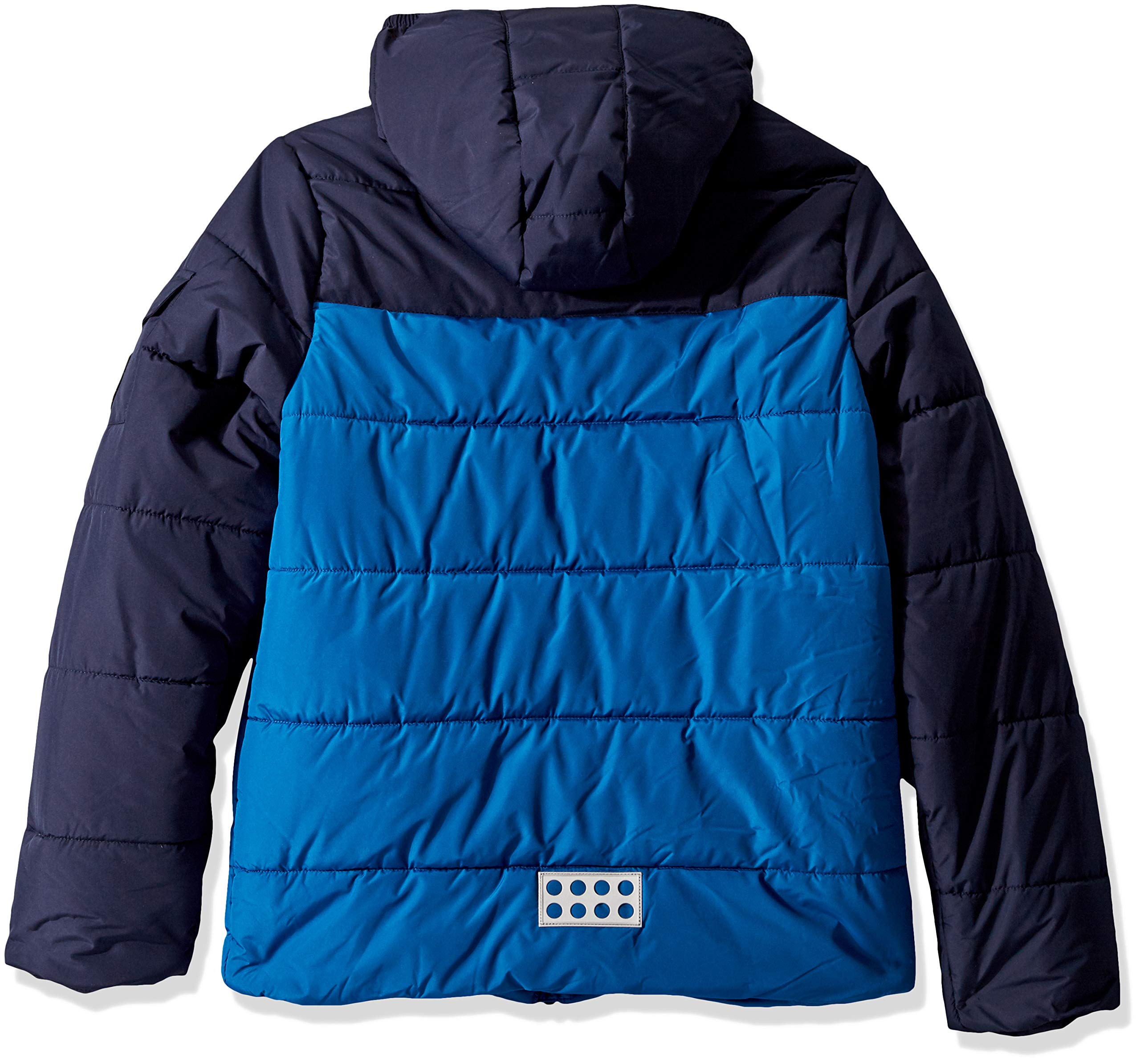LEGO Wear Kids Jacket with Detachable Hood & Phone Pocket - Waterproof Windbreaker for Boys & Girls - Perfect for School, Outdoor Play & Winter Activities