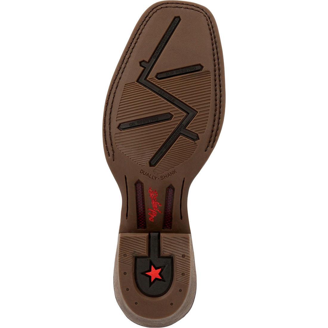 Rebel Pro Golden Brown & Bone Western Boots for Men - Stylish Cowboy Boots for Country Dancing, Rodeo & Casual Wear