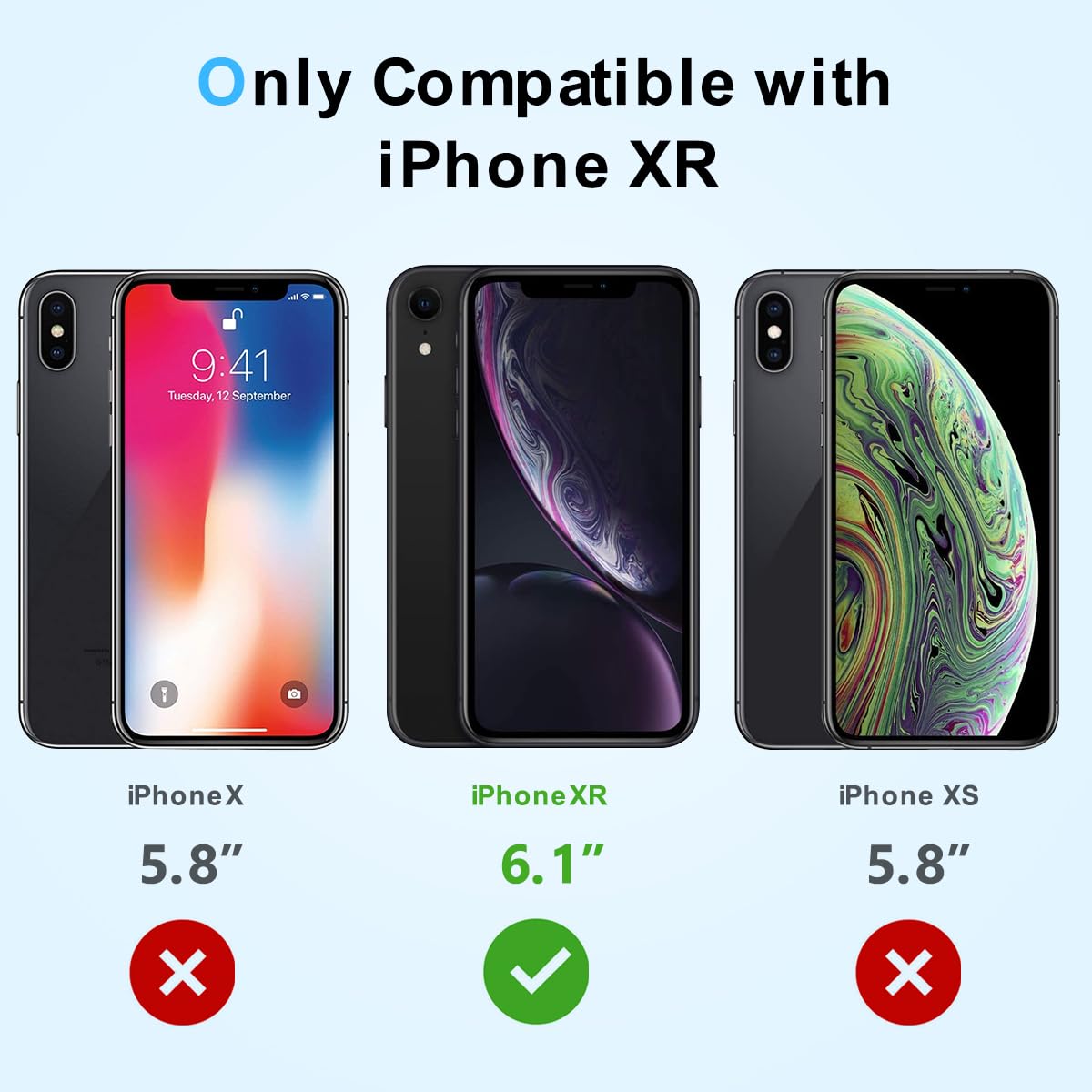 Premium Crystal Clear iPhone XR Case - Shockproof & Scratch-Resistant Protective Cover | Ultra-Thin Slim Fit Design | Wireless Charging Compatible | Works with Car Phone Holders - Perfect for Everyday Use, Travel & Outdoor Activities