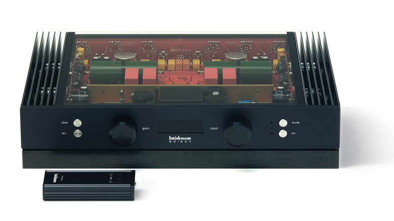 Brinkmann Edison Mk. II High-End Tube Phono Stage Preamplifier - Audiophile Vinyl Record Player Preamp for Turntable Systems - Perfect for Home Audio & Hi-Fi Listening Rooms