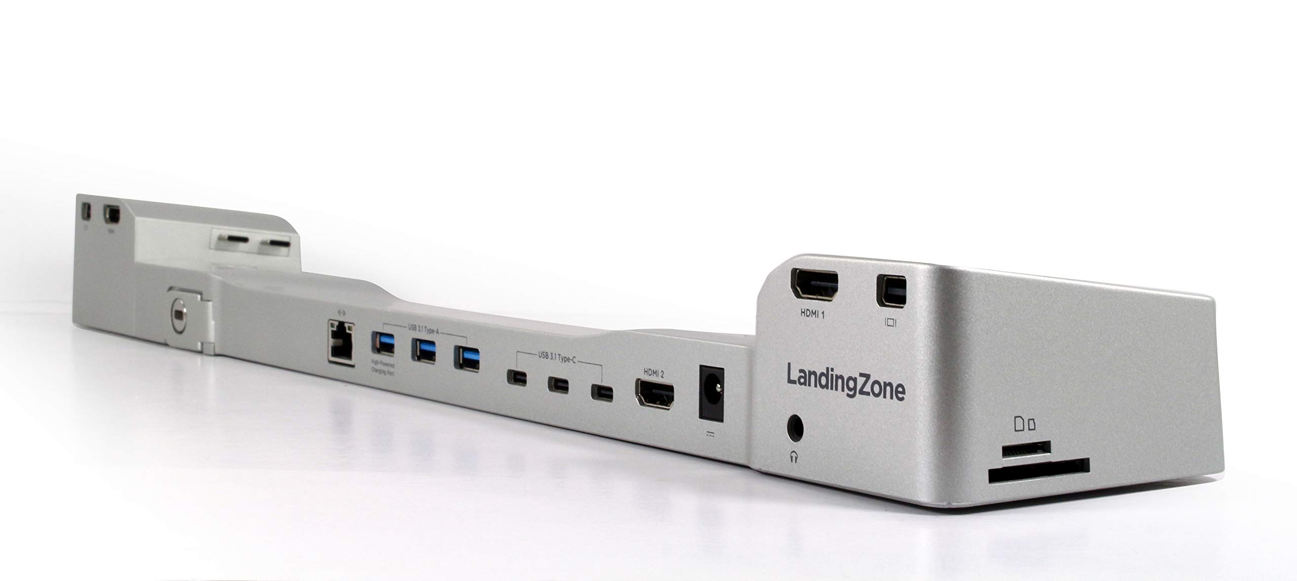 LandingZone 18-Port USB-C Docking Station for MacBook Pro 15-inch (2016-2019 Models A1707 & A1990) with Touch Bar - 140W Power Adapter, 4K Display Support, 4 USB-C Ports - Perfect for Home Office, Gaming & Multitasking