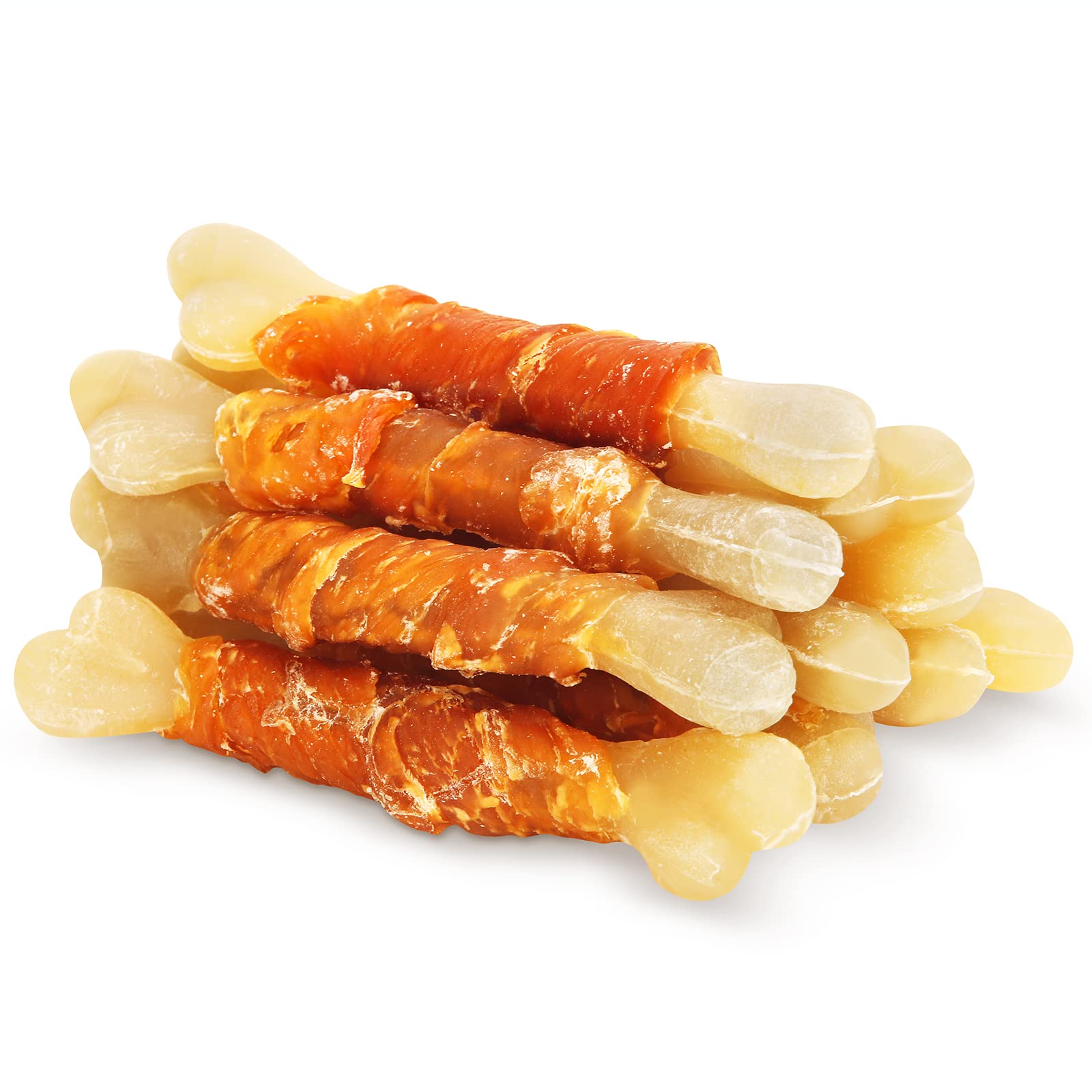 HealthyBones Rawhide-Free Chicken Wrapped Sticks for Small Dogs - Scottish Terrier & Terrier Breeds - Soft Chewy Training Treats (7 Count) - Perfect for Reward-Based Training & Dental Health