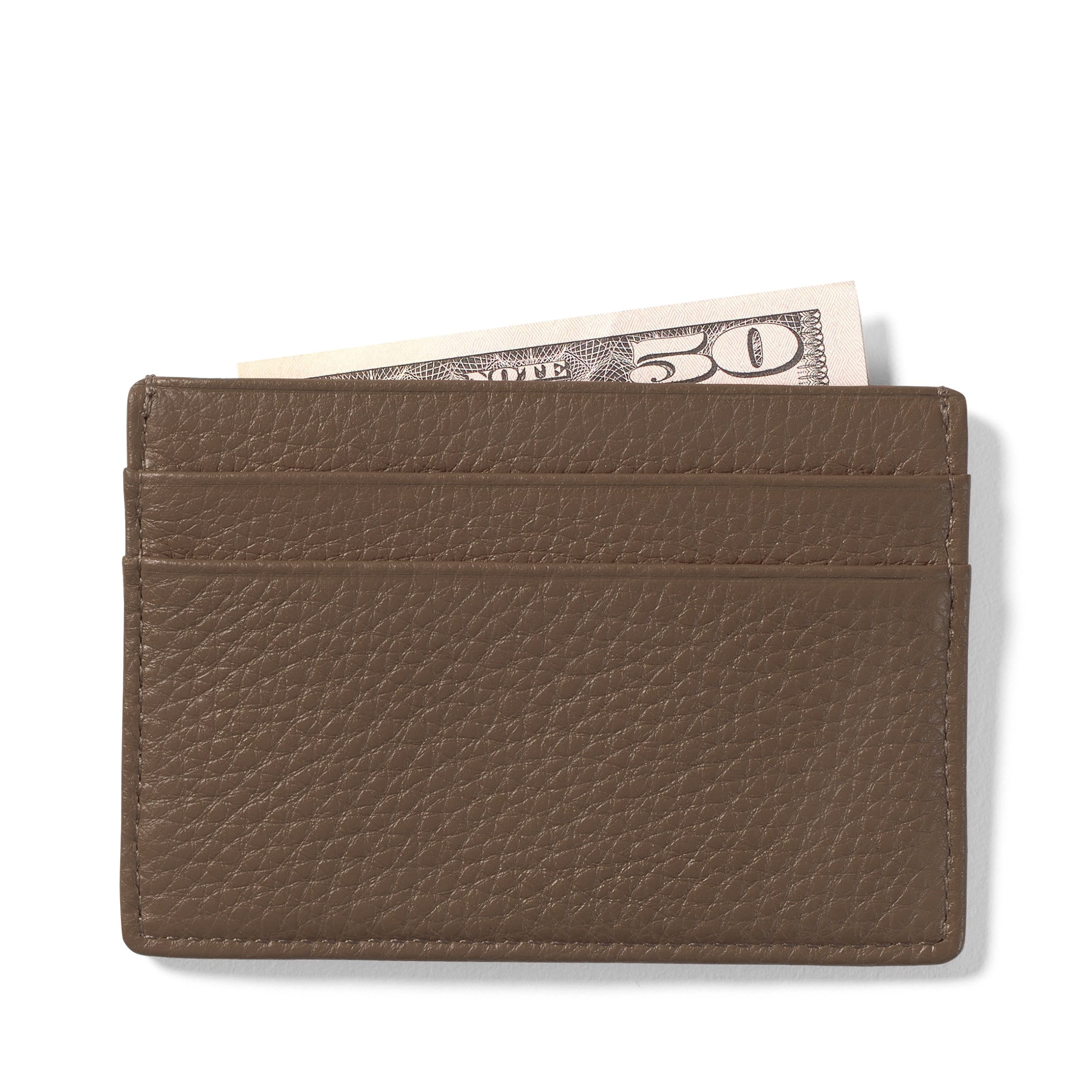 Slim RFID Blocking Leather Card Holder Wallet for Men & Women - Cocoa Brown | Perfect for Travel, Business & Everyday Use