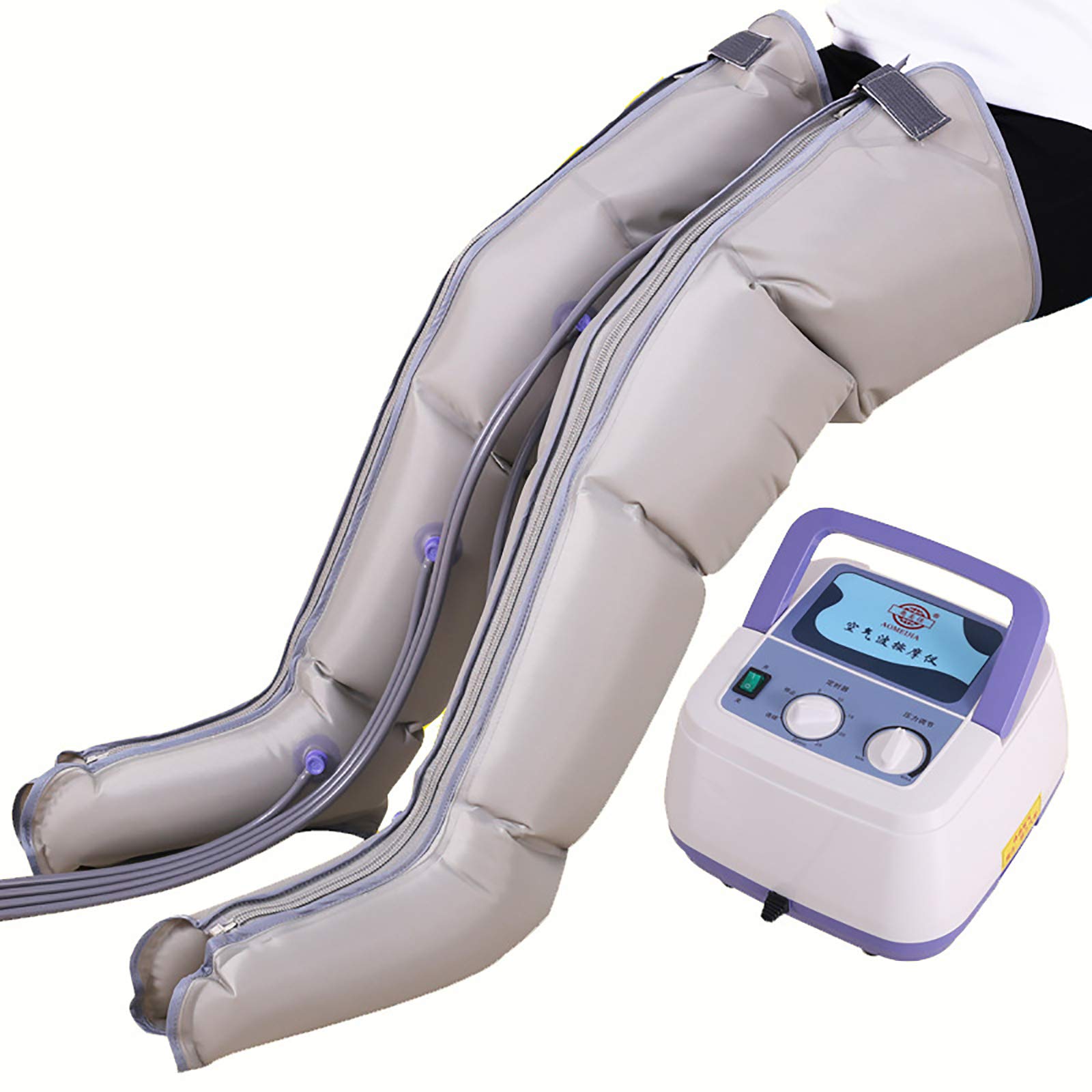 Electric Air Compression Massager for Waist, Arms, Legs & Feet - 3 Modes with Timer for Pain Relief, Circulation & Muscle Recovery | Perfect for Home, Office & Post-Workout Relaxation