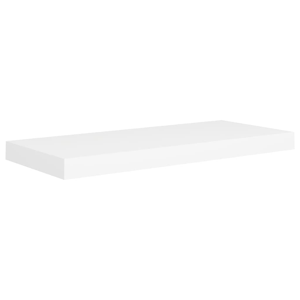 Modern Floating Wall Shelf - White 23.6