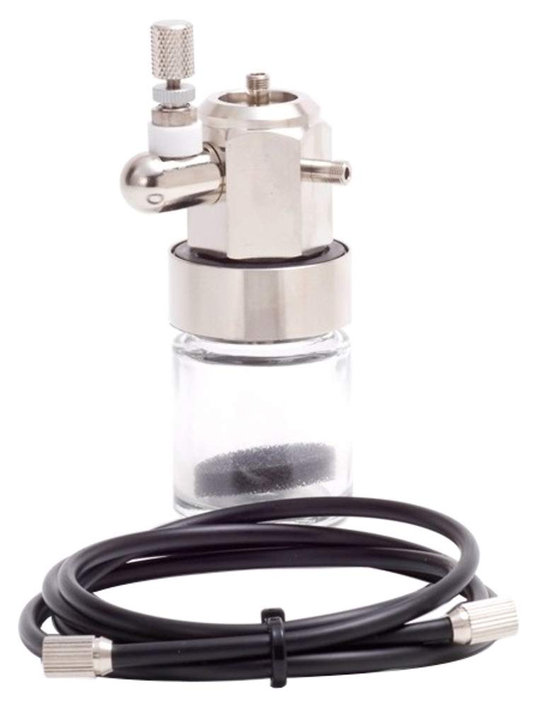 GSI Creos Mr. Air Regulator with Stand - Professional Airbrush Pressure Control for Artists & Hobbyists - Perfect for Model Painting, Cake Decorating & Tattoo Art