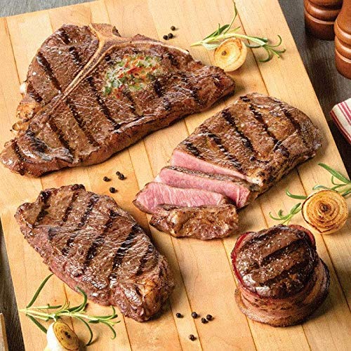 Premium Hand-Trimmed Steak Assortment by Burgers' Smokehouse - Cowboy's Special Cut | Perfect for Grilling, BBQ Parties & Gourmet Home Cooking