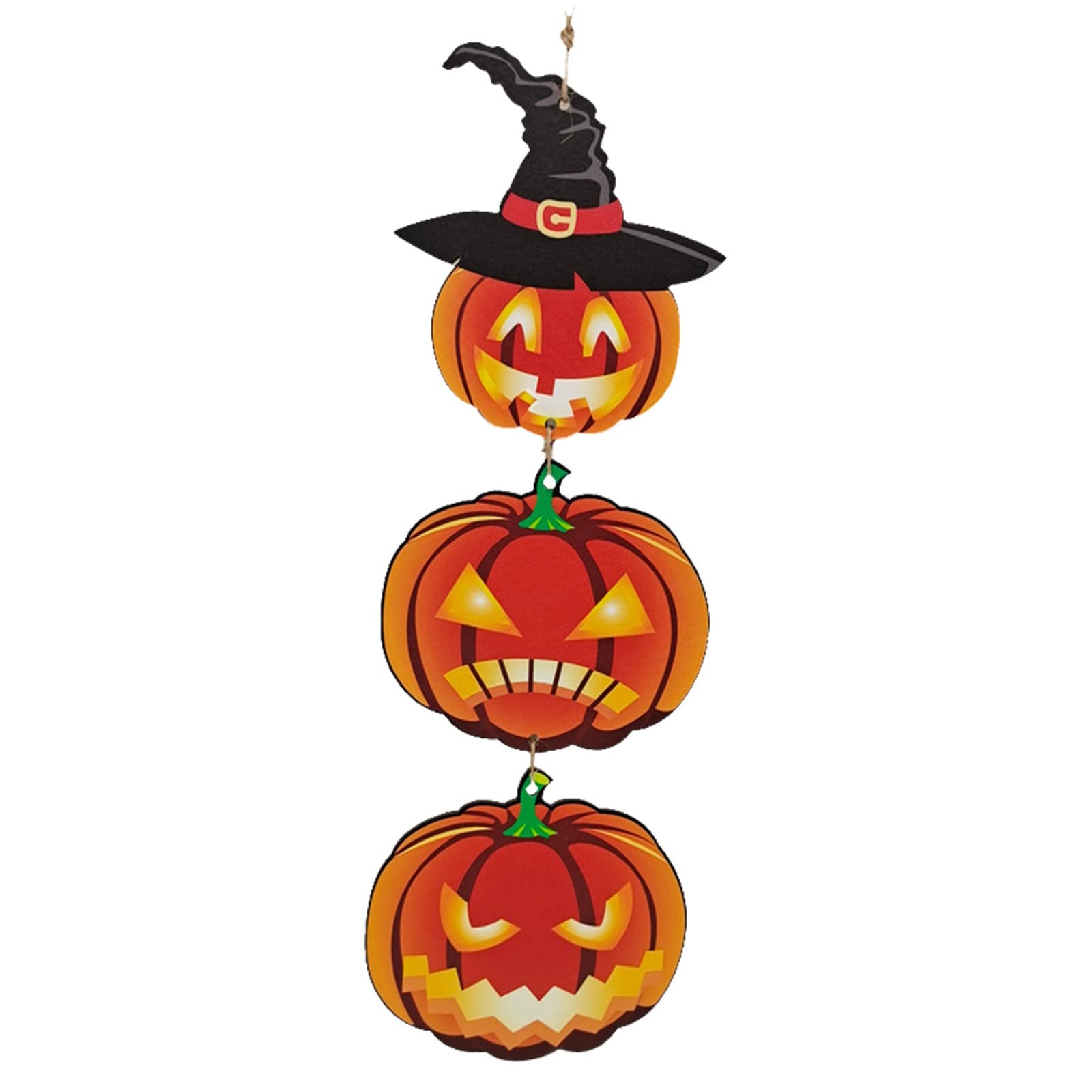 Halloween Wooden Decorations Set - Pumpkin, Skeleton & Bat Party Scene Props - Valentine's Day Tree Ornaments - Spooky Home Decor for Halloween Parties, Indoor/Outdoor Decor (One Size)