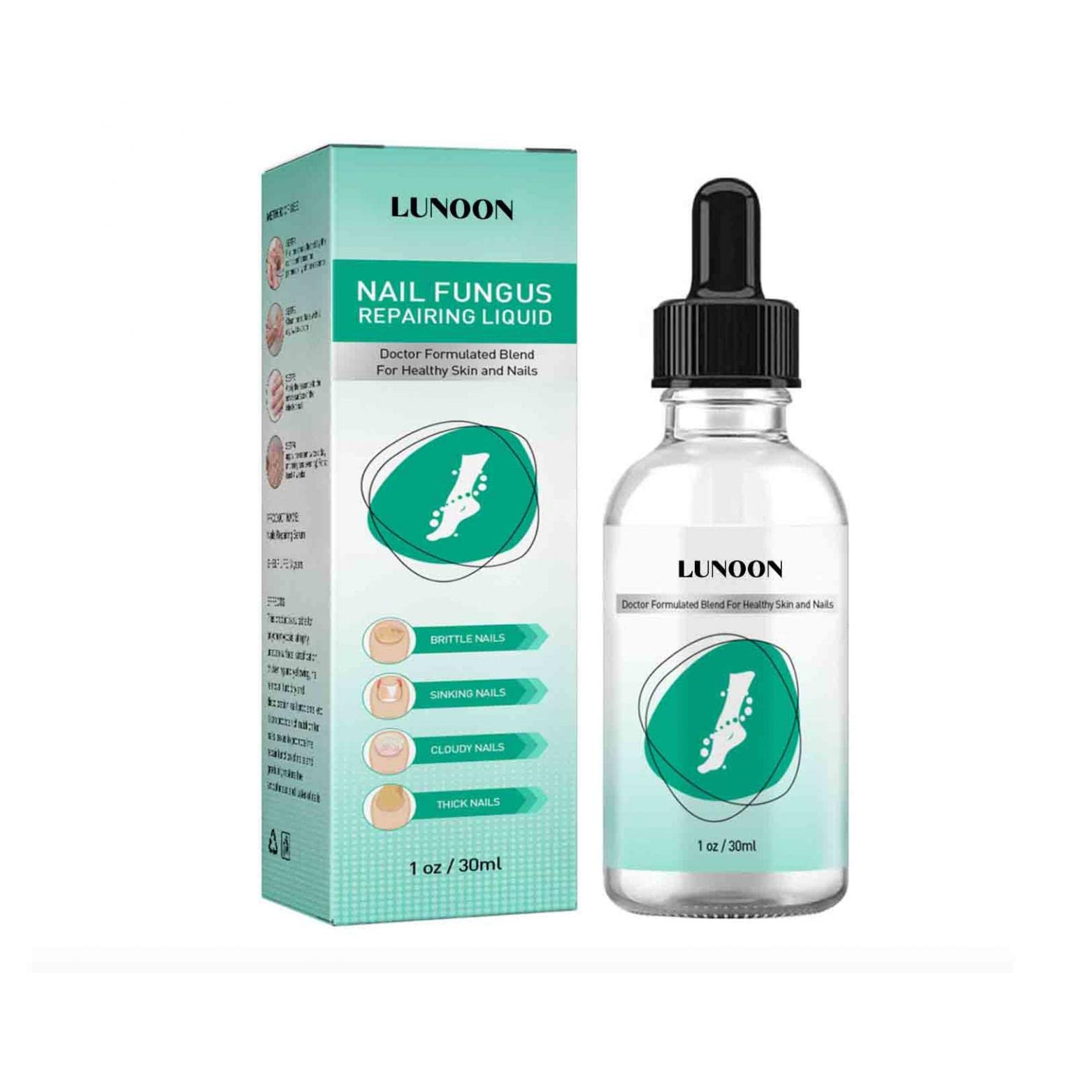 Kerassentials Toenail Fungus Treatment Oil – Healthy Skin & Nail Care Solution for Athlete's Foot & Fungal Infections (1 Bottle) – Perfect for Home Use & Travel