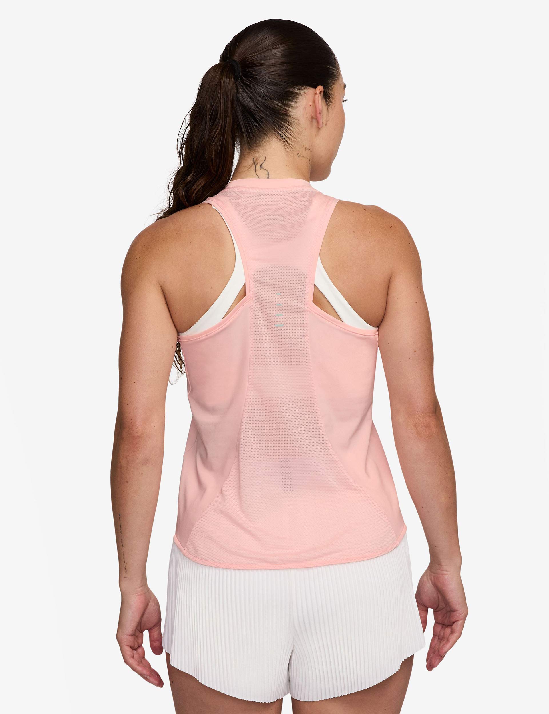 Swift Dri-FIT Running Tank Top for Men & Women - Breathable Quick-Dry Athletic Shirt - Reflective Silver for Night Running - Perfect for Jogging, Gym Workouts & Outdoor Sports