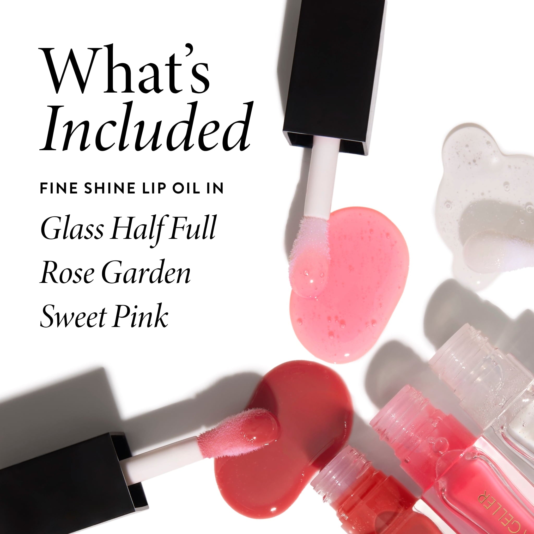 Luxury Glossy Lip Oil Trio Set - Hydrating, Shiny & Non-Sticky - Perfect for Daily Wear, Date Night & Special Occasions