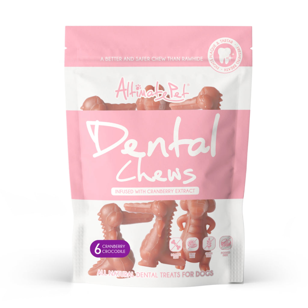 Altimate Pet Dog Dental Chew 150g - Natural Milk Mint Cranberry Flavor Dental Treats for Dogs | Fights Plaque & Tartar | Healthy Teeth & Fresh Breath | Perfect for Daily Oral Care & Training Rewards