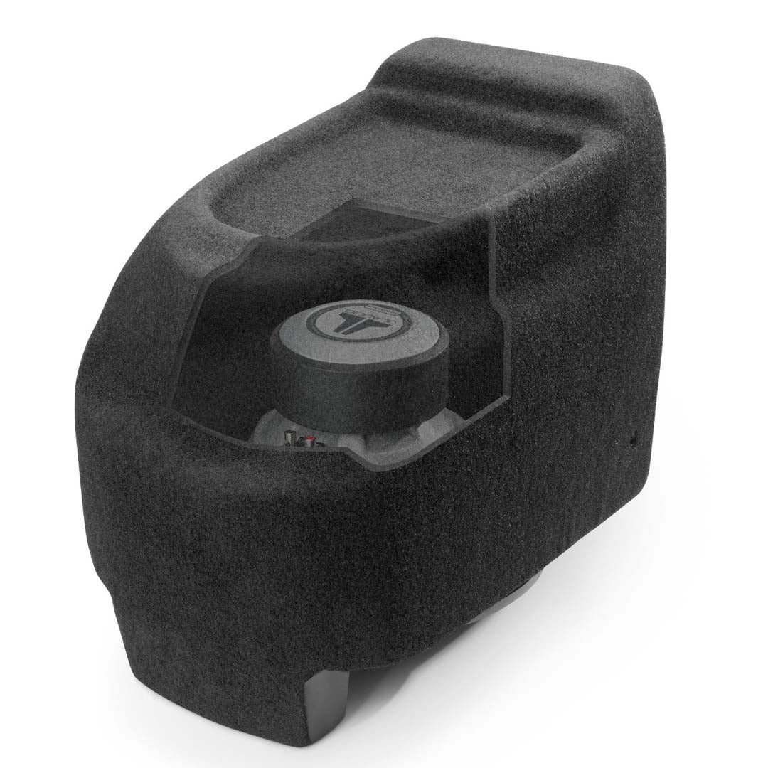 JL Audio SB F RTRKCTR/12W3v3 Stealthbox Subwoofer Enclosure - Compatible with 2001-2003 Ford F-150 SuperCrew Harley Davidson & King Ranch, 2000-2002 Lincoln Navigator (Center Bucket Seats) & 2002 Lincoln Blackwood - 12W3v3 500W - Perfect for Car Audio Upgrades & Bass Enhancement