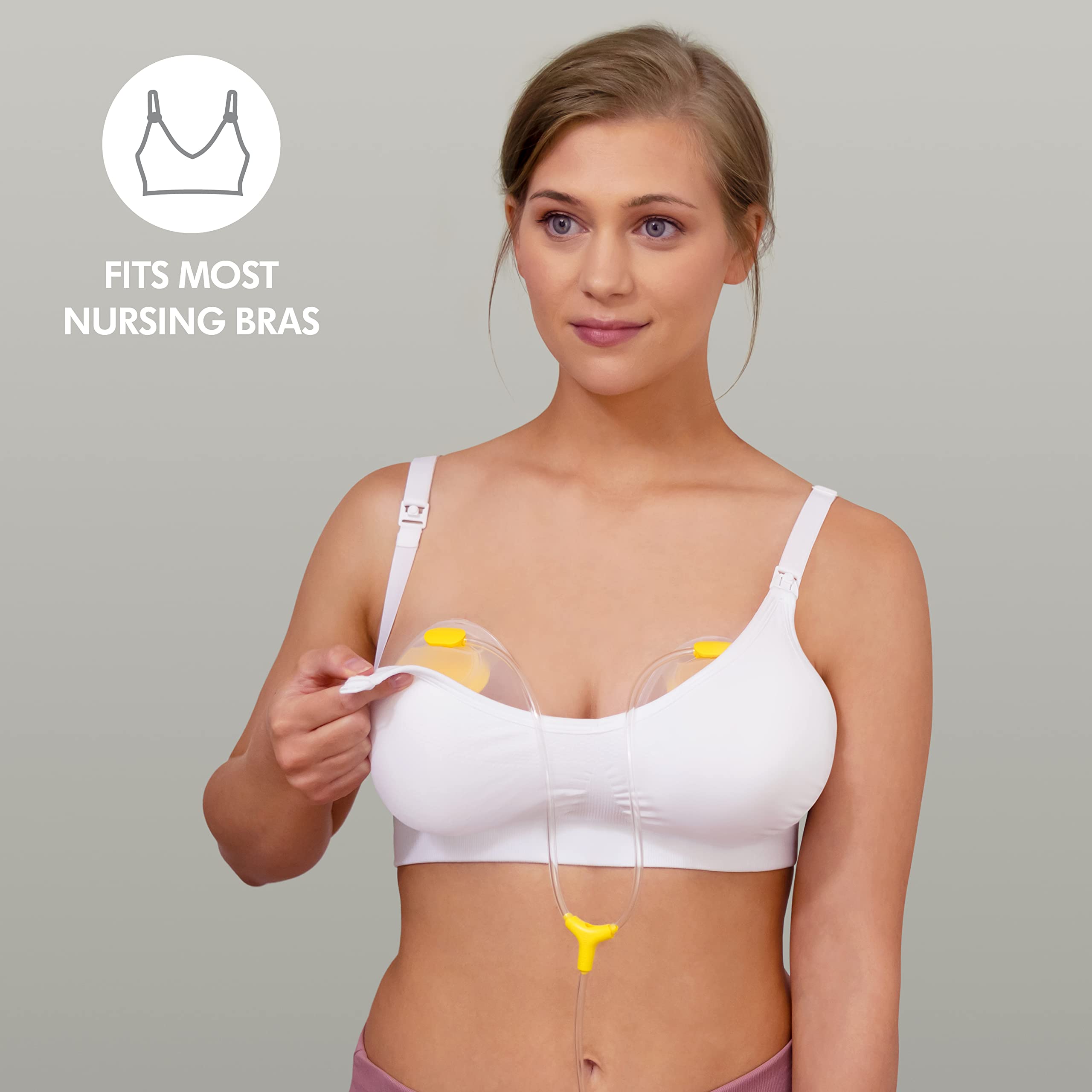 Medela Freestyle Hands-Free Double Electric Breast Pump with Wearable Cups - Wireless App Control, Portable & Discreet Breastfeeding Pump for Working Moms - Perfect for Office, Travel & On-the-Go Nursing