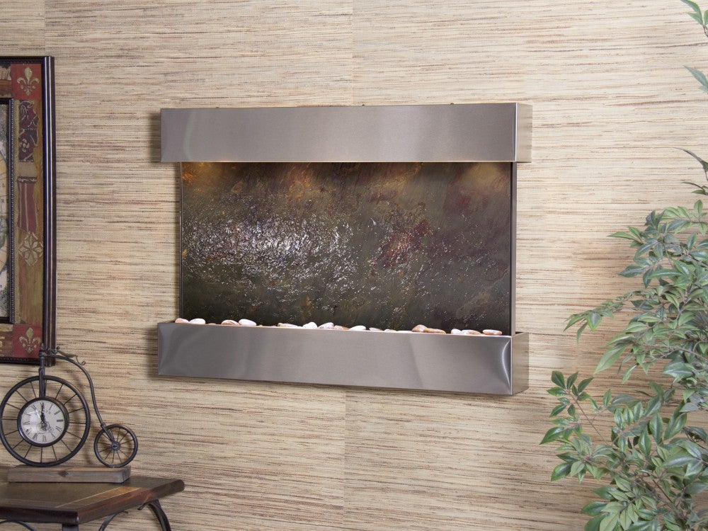 Adagio Reflection Creek Stainless Steel Multi-Color Featherstone RCS2014 | Elegant Kitchen & Bathroom Decor | Perfect for Modern Home, Office & Gift Giving