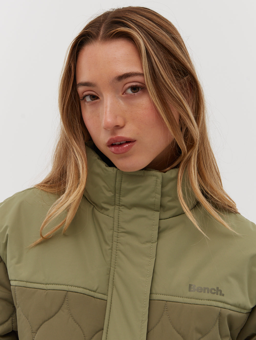 Jorgia Quilted Jacket for Women - Lightweight Puffer Coat with Stand Collar | Perfect for Fall, Winter & Outdoor Activities