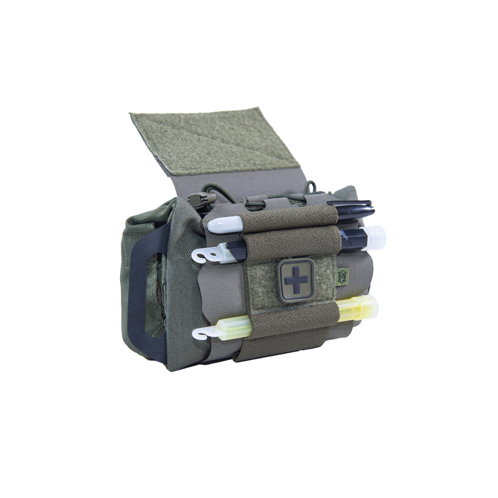 HSGI ReFlex Hanger Ambidextrous IFAK Pouch - Tactical Medical First Aid Pouch for Military & Outdoor Survival - Made in USA | Perfect for EMT, First Responders & Range Gear