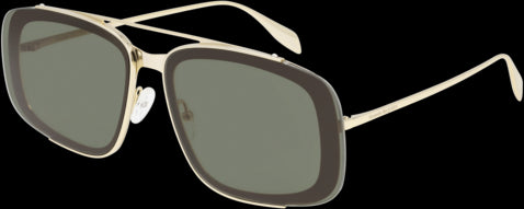 Alexander McQueen AM0252S Sunglasses - Luxury Designer Shades for Men & Women - UV Protection & Stylish Eyewear for Outdoor Activities, Travel & Fashion