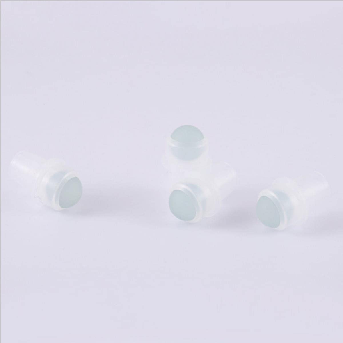 SAMCRY 10/30/50pcs 5ml 10ml Refillable Glass Roller Bottles for Essential Oils & Perfume - Gradient Pink Travel Size Rollerball Vials - Perfect for Aromatherapy, DIY Blends & On-the-Go Use (50pcs, 10ml)