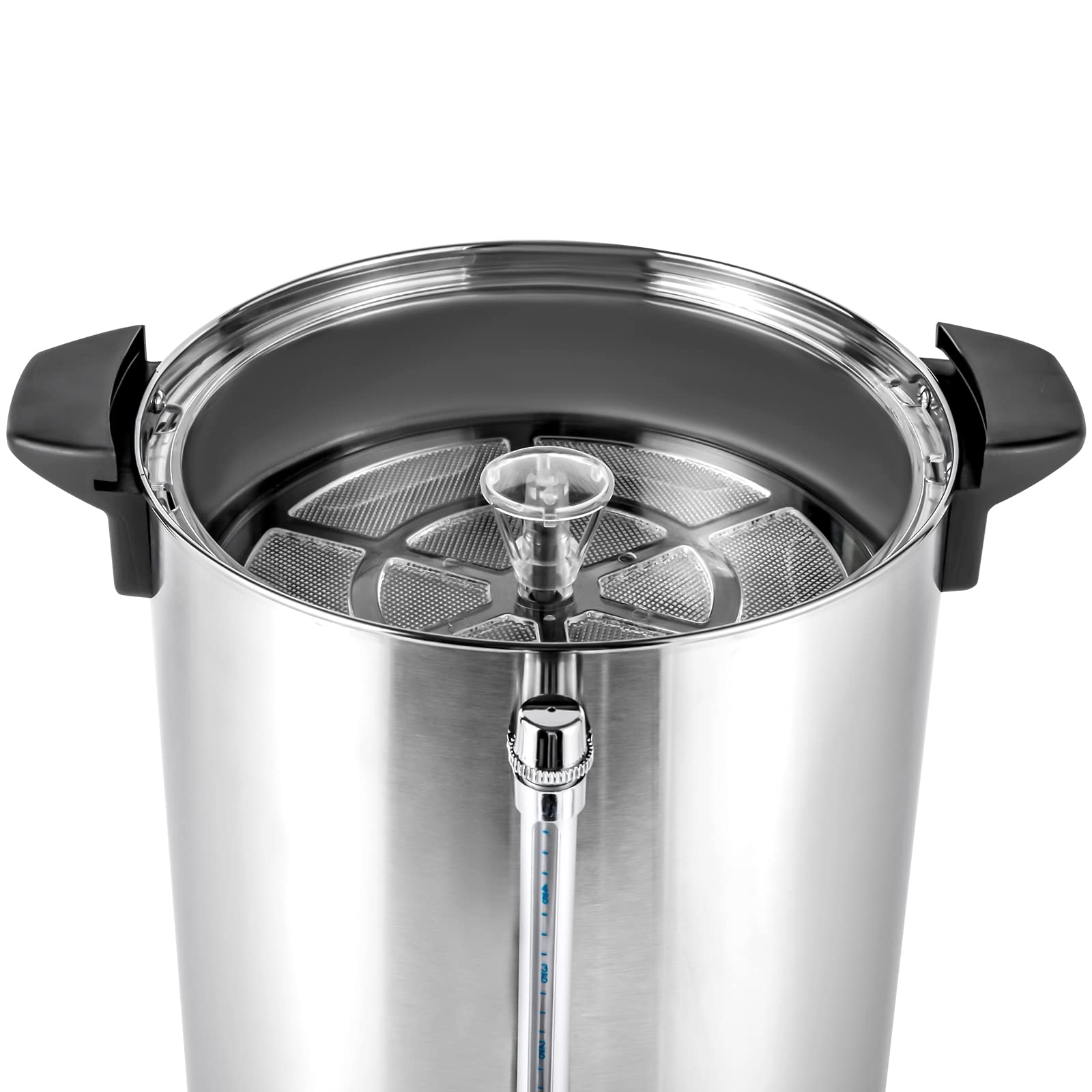 Commercial Coffee Urn with Thermostat Control - 1KW 12L/3.1Gal Adjustable Temperature (86-230°F) - Electric Hot Water & Coffee Pot for Home, Restaurant, Office - Perfect for Catering, Events & Large Gatherings
