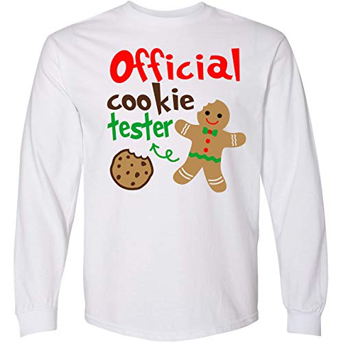 Official Cookie Tester T-Shirt | Funny Christmas Gift & Gingerbread Cookie Lover Apparel | Perfect for Holiday Parties & Baking Enthusiasts