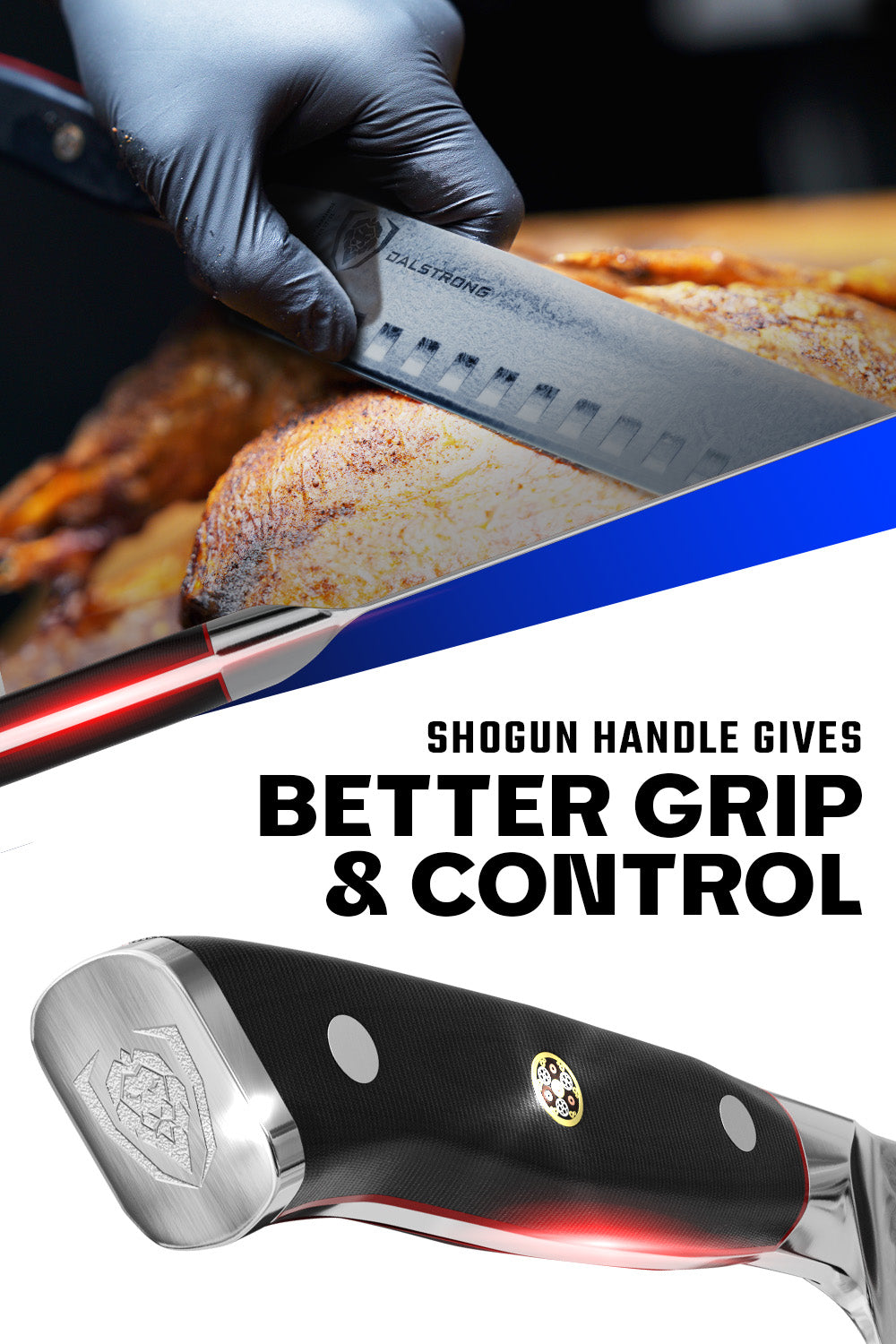 Dalstrong Shogun Series ELITE 14-inch Extra Long Slicing & Carving Knife - Professional Chef's Knife for Meat, Roasts & BBQ - Perfect for Home Kitchens & Commercial Use