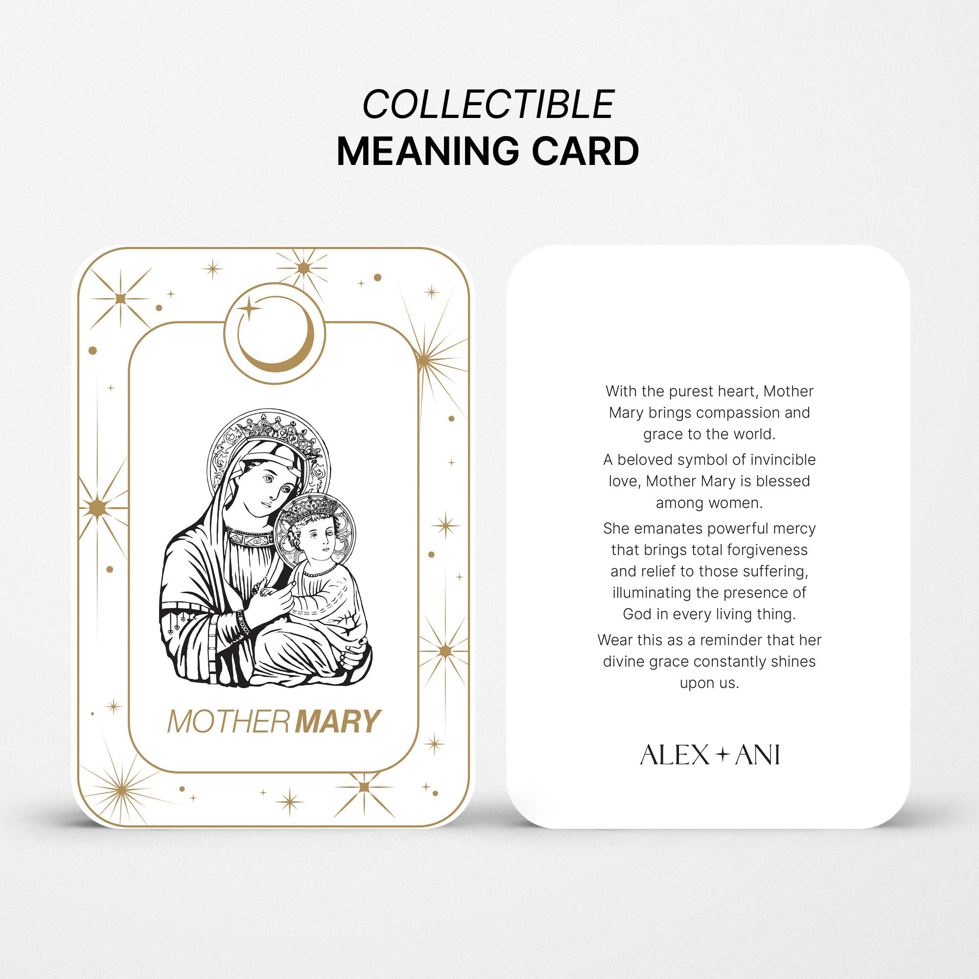 Divine Guides Virgin Mary Pendant Necklace - Religious Jewelry for Women, Sterling Silver Catholic Necklace - Perfect for Church, Prayer & Everyday Wear