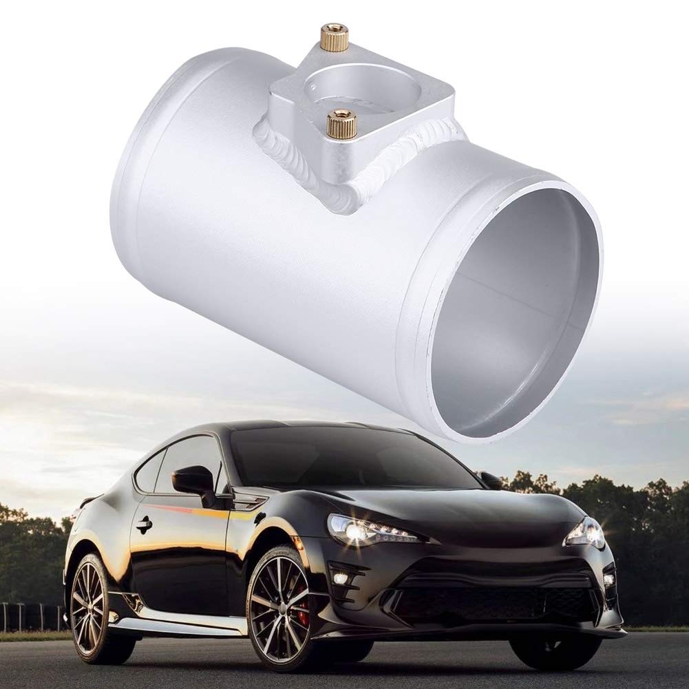 High-Performance Air Sensor Adapter - Fuel Saving Air Intake Meter Mount Base for 3/6/75mm Pipes | Compatible with Car & Truck Engine Upgrades