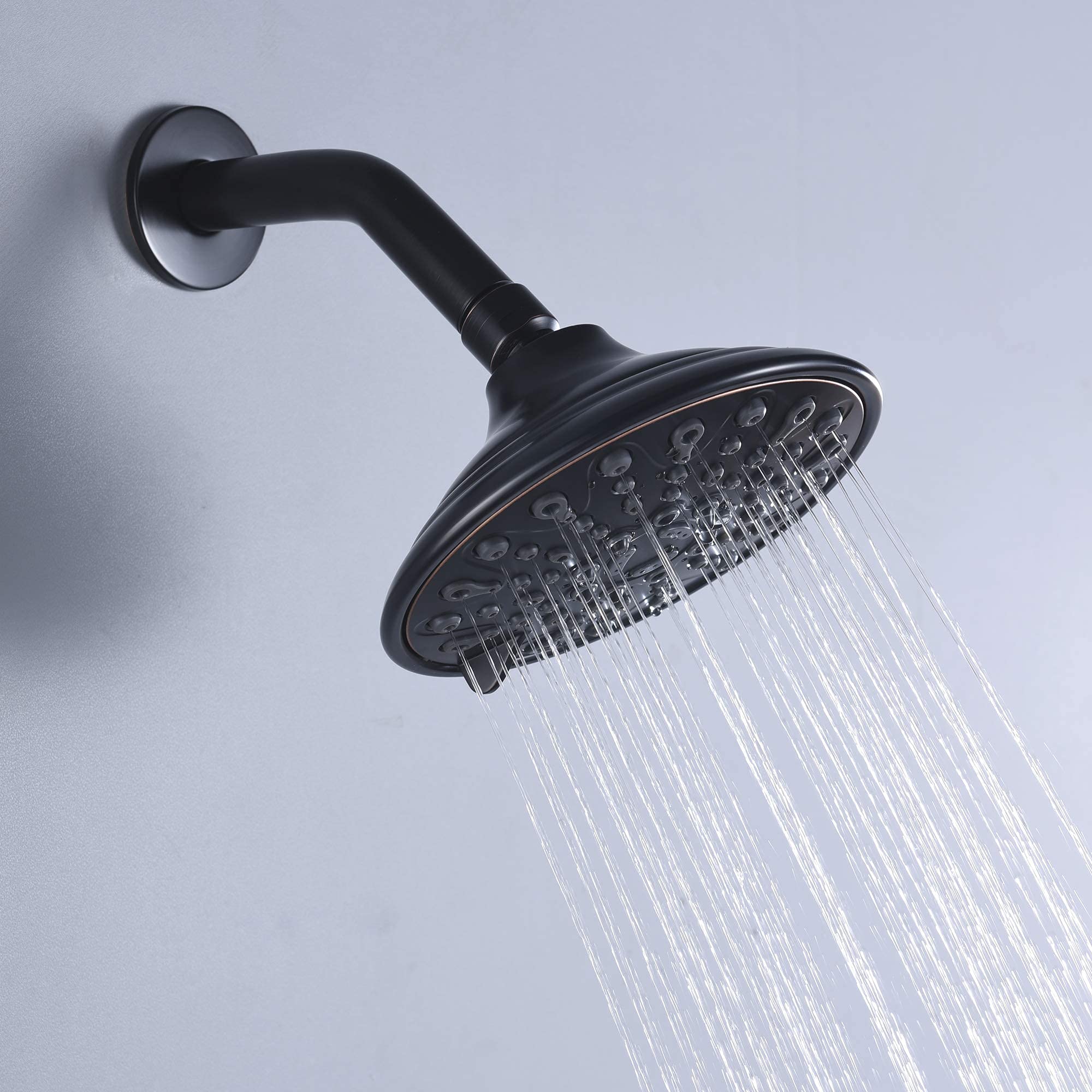 ANZZI Mesto Luxury Single Handle Wall Mounted Shower System - Oil Rubbed Bronze Rain Shower Head, Valve & Tub Faucet Combo Set for Bathroom (SH-AZ035) | Perfect for Modern Master Bathrooms & Spa-Like Shower Experience
