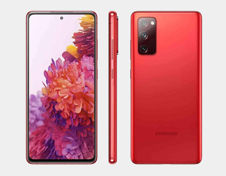 Samsung Galaxy S20 FE 5G Unlocked Smartphone - 128GB Storage, 8GB RAM, GSM Compatible (Cloud Red) | Perfect for Streaming, Gaming & Photography