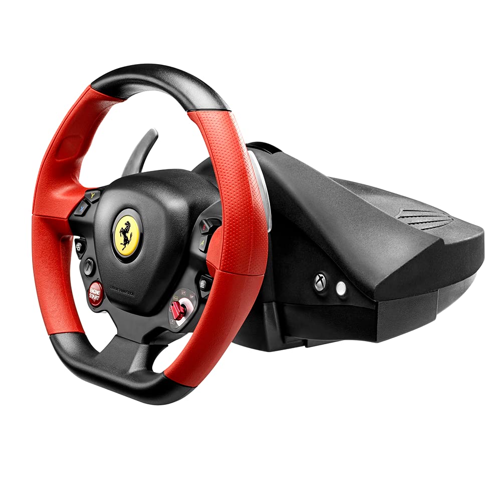 THRUSTMASTER Ferrari 458 Spider Racing Wheel for Xbox Series X/S & Xbox One - Premium Force Feedback Steering Wheel for Realistic Racing Simulation Games