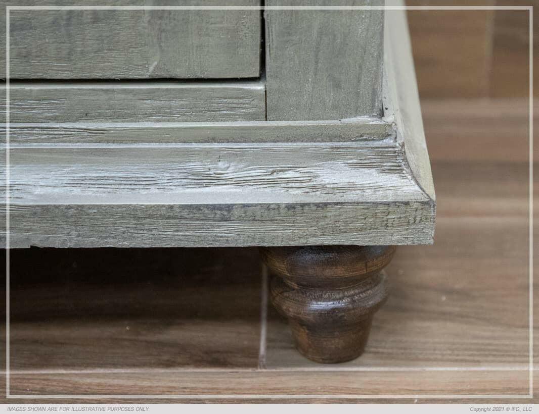 Margot Sofa Table IFD7021CNSGN - Modern Console Table for Living Room, Entryway & Hallway - Narrow Side Table with Storage Shelf - Perfect for Small Spaces & Home Decor