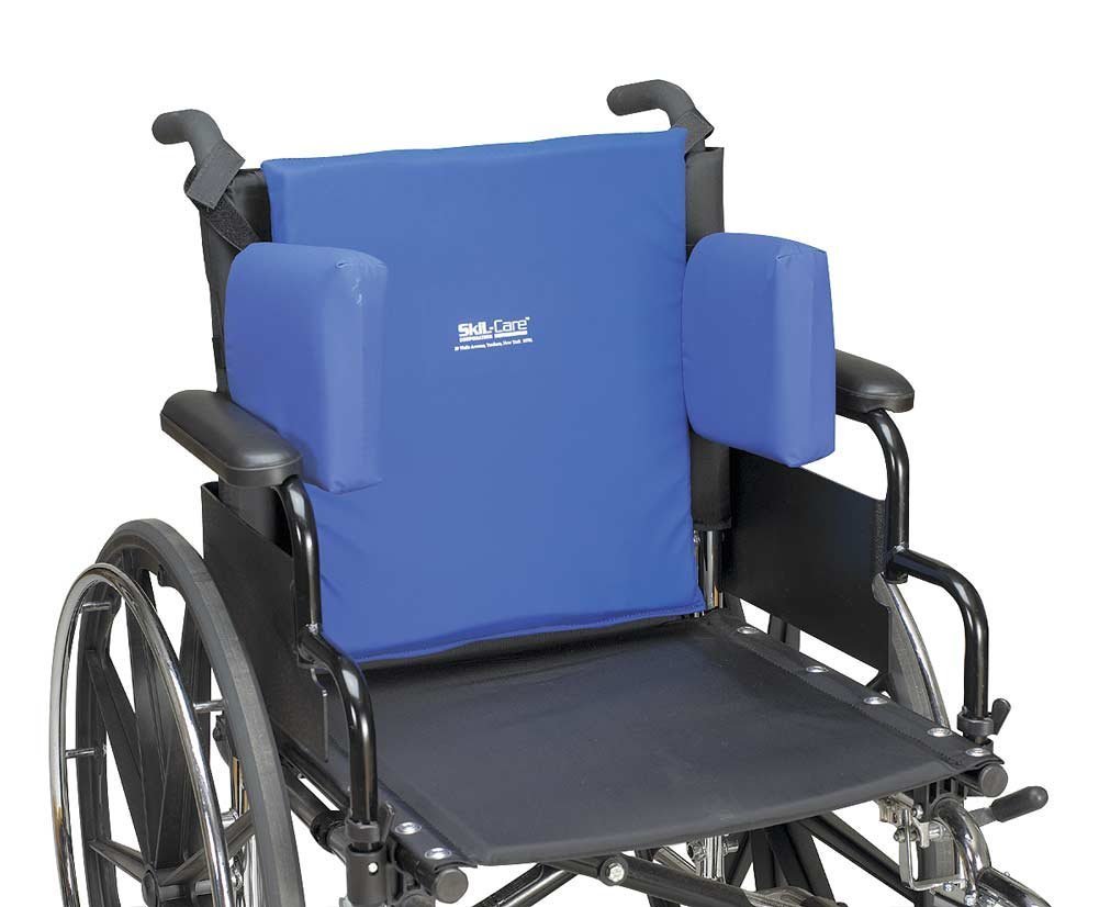 Skil-Care 19702 Adjustable Lateral Support with Brand Fasteners - Medium Size for Posture Correction & Back Pain Relief - Ideal for Wheelchair, Office Chair & Home Use