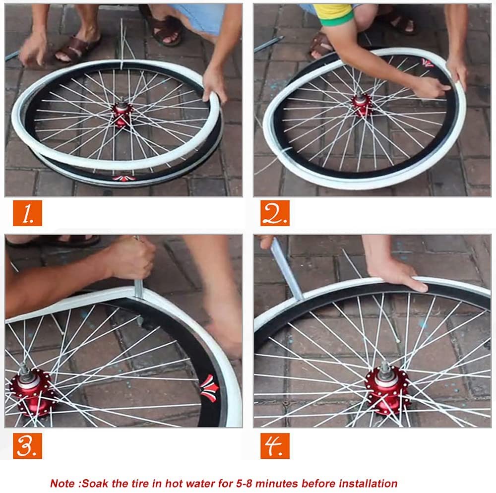 20x1.75 Inch Solid Bike Tires - 20