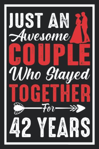 42nd Wedding Anniversary Gifts for Couples - Unique 42 Year Anniversary Gift Ideas for Him, Her, Husband & Parents - Perfect for Celebrating Love & Milestones