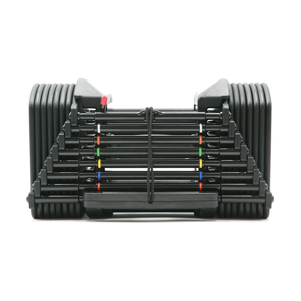 PowerBlock Pro 50 Adjustable Dumbbell Set - 2 x 50 lbs (22.7 kg) for Home Gym & Strength Training - Perfect for Weight Lifting, CrossFit, and Full-Body Workouts