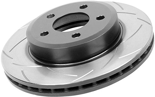 DBA (650S) Street Series Slotted Disc Brake Rotor - Front Performance Brake Upgrade for Cars & Trucks | Perfect for High-Speed Driving & Heavy-Duty Use